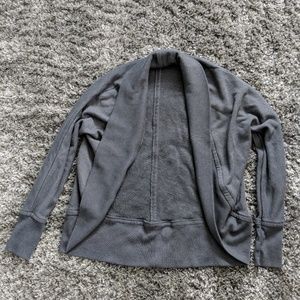 Cozy Aerie gray layering sweater